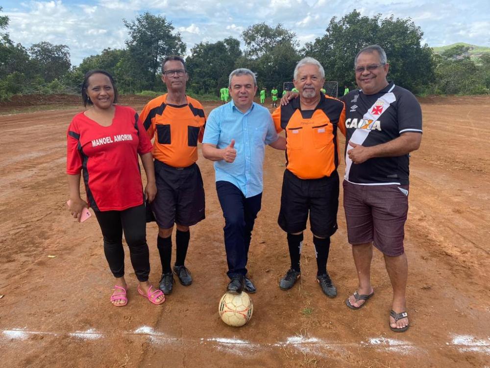 Prefeitura de Porto Nacional leva ação de esporte para Assentamento Santo Antonio