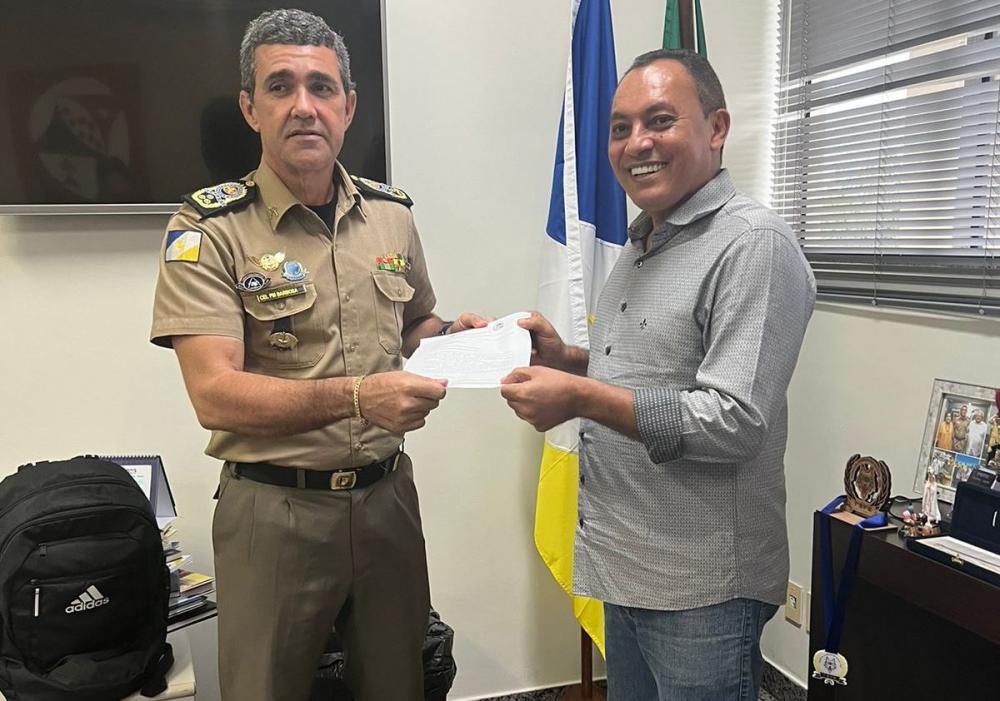 Marilon Barbosa solicita implantação de um Batalhão da Polícia Militar em Taquaruçu